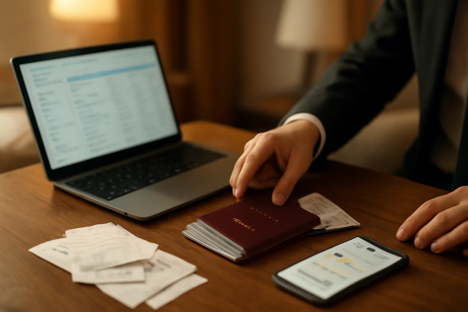 Checklist essencial para viagens corporativas: do passaporte ao reporte de despesas