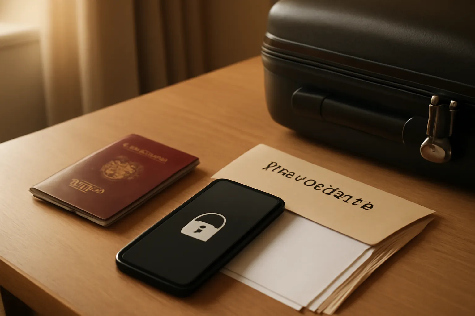 Como preparar e proteger documentos e dados durante viagens internacionais